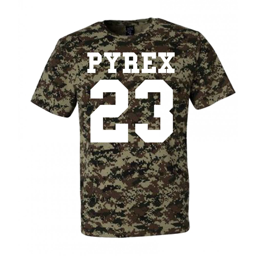 t shirt pyrex bianca